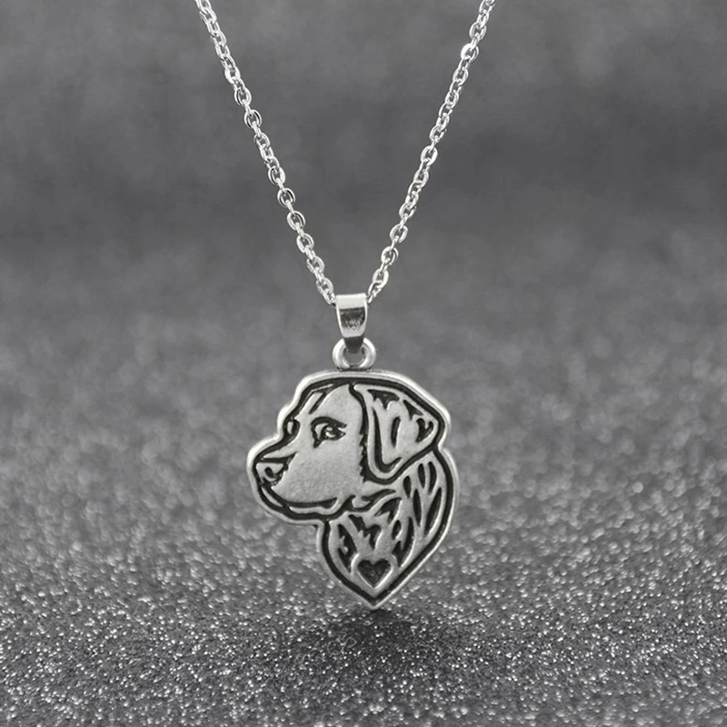 Винтажные Серебристые кулоны Цвет нержавеющая сталь длинные цепочки товары по