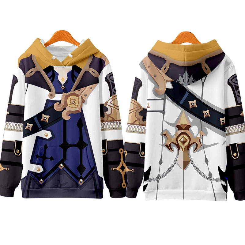 

Толстовка для косплея Genshin Impact Albedo, свитшот для женщин и мужчин в стиле Харадзюку, уличная одежда, пуловер в стиле хип-хоп, куртка с капюшоном,...