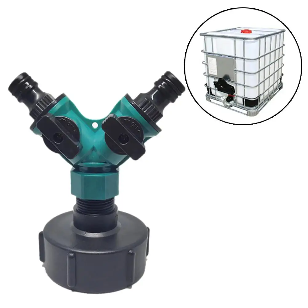 Кран y-типа распределительный садовый пластмассовый ременный переключатель