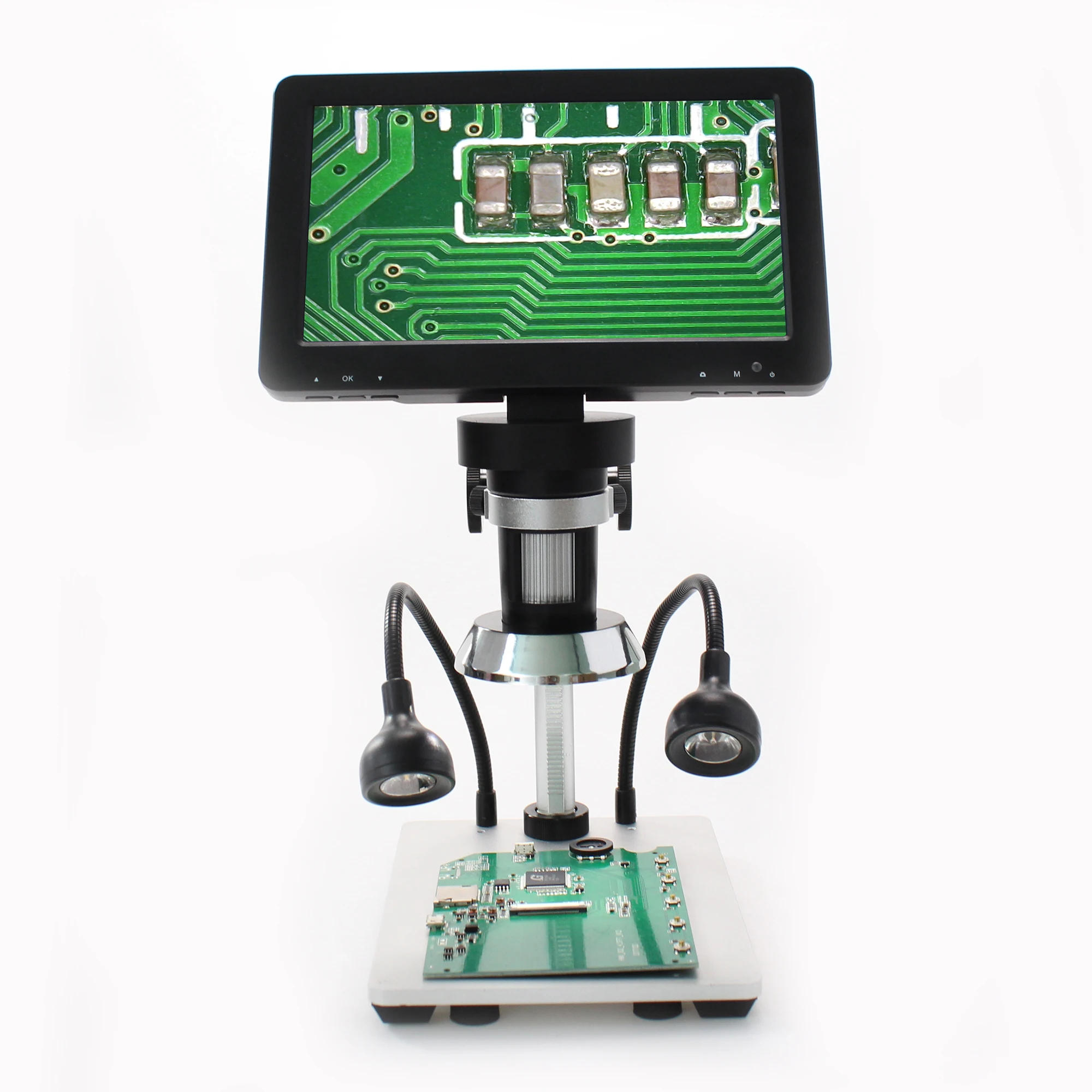 Цифровой микроскоп с ЖК-дисплеем 7 дюймов 1080p | Инструменты