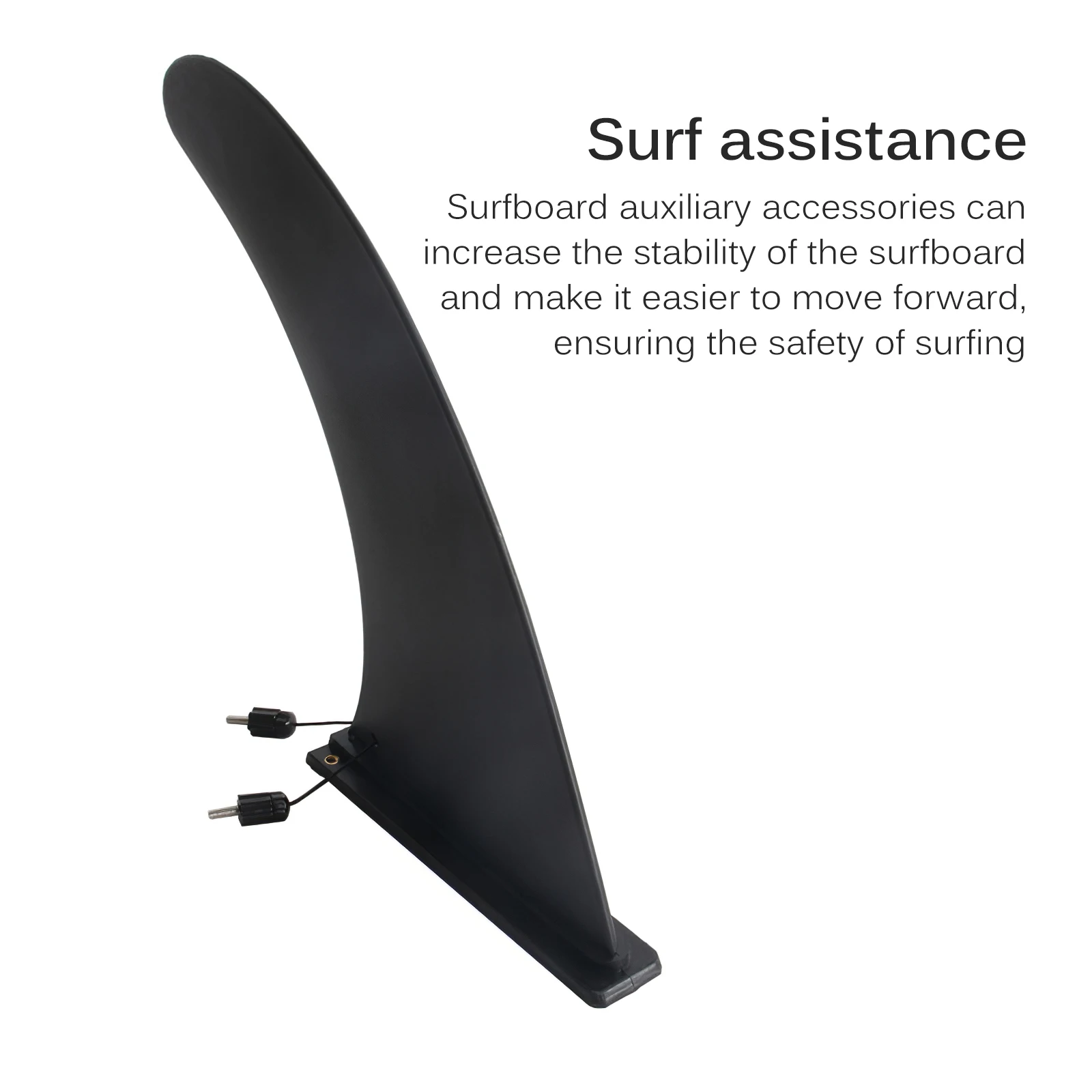 

Черный нейлон плавник к доске для серфинга Кнопка весло для байдарки доска волнистая доска, скрытая петля Slide-в центральное ребро сбоку плав...