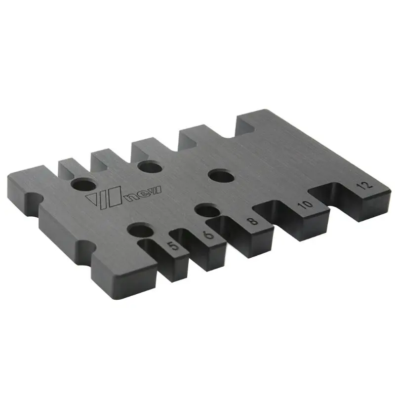 

Woodworking Tenon Gauge Template Track Miter Mortise Dovetail Maker Jig Block B95A
