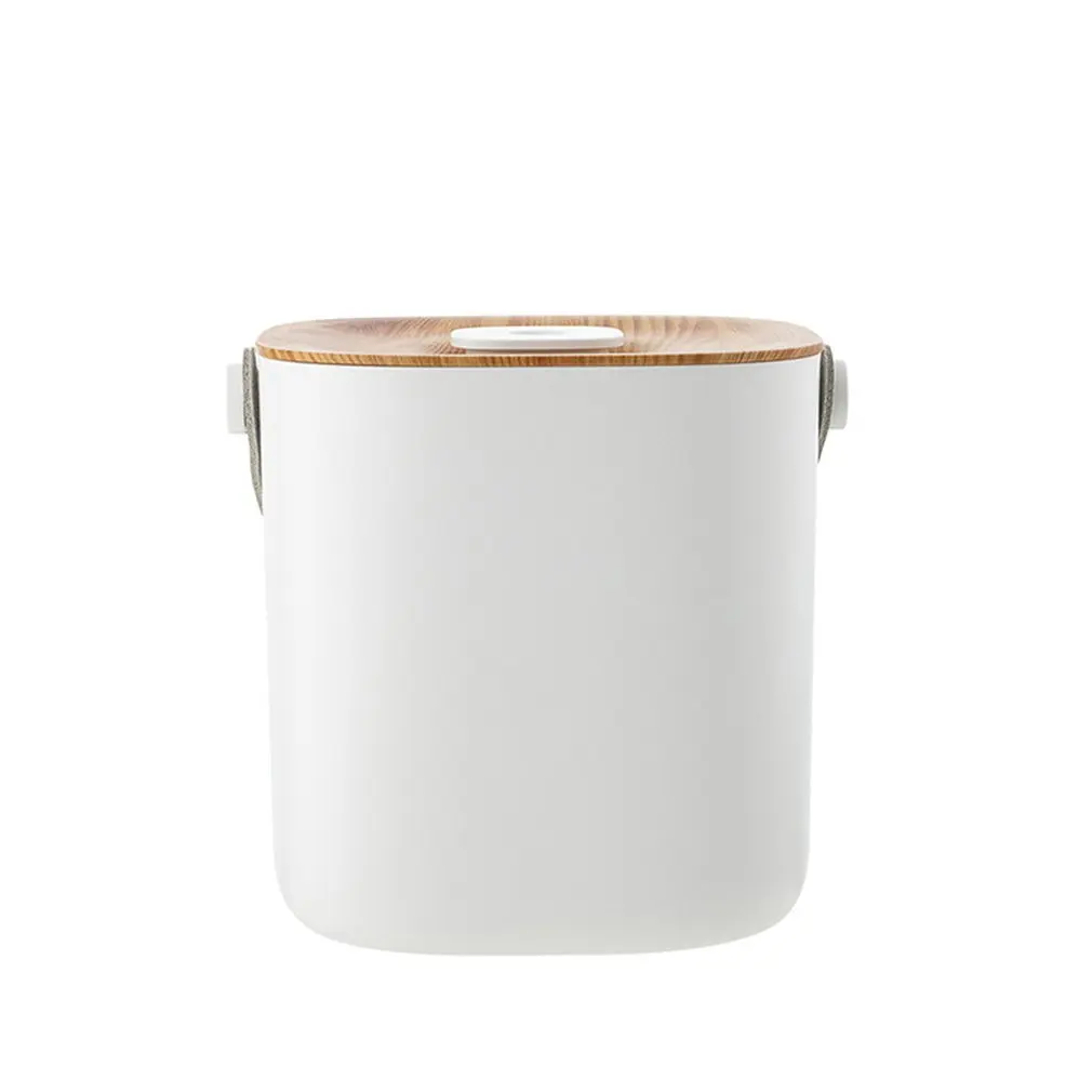 

New Wood Grain Humidifier Usb Large Capacity Humidifier Wireless Charging Simple And Practical Desktop Air Humidifier