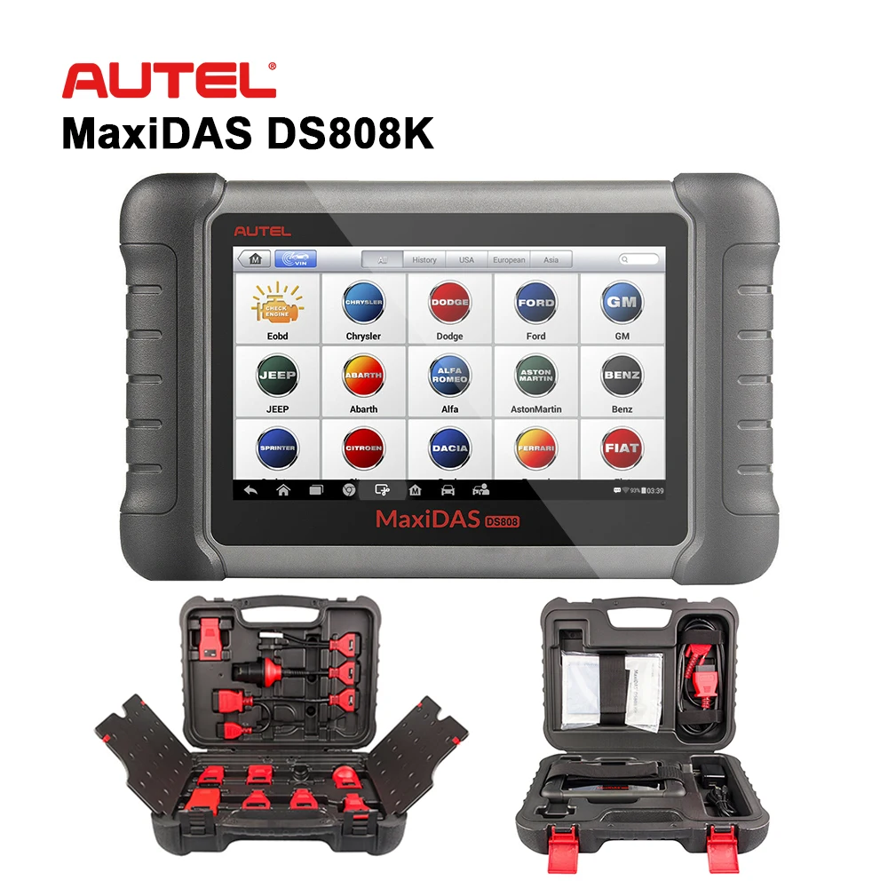 Autel maxides DS808K автомобильный диагностический сканер с OE уровнем все системы ABS SRS EPB