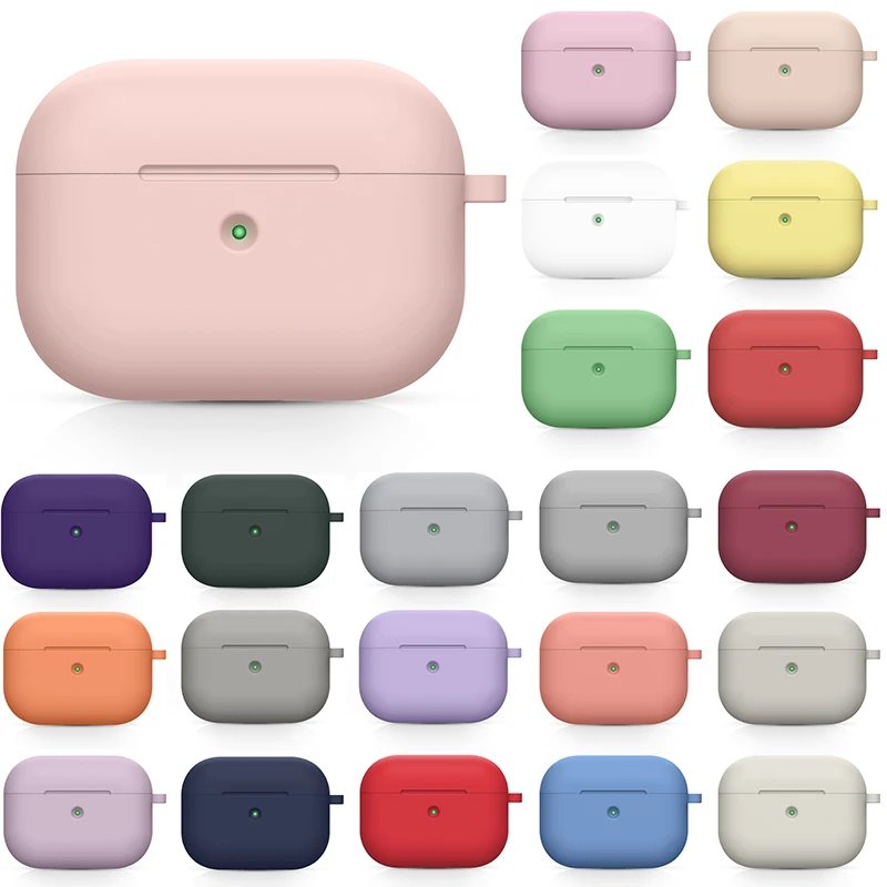 Силиконовый чехол из ТПУ для Airpods Pro защитный аксессуары беспроводной