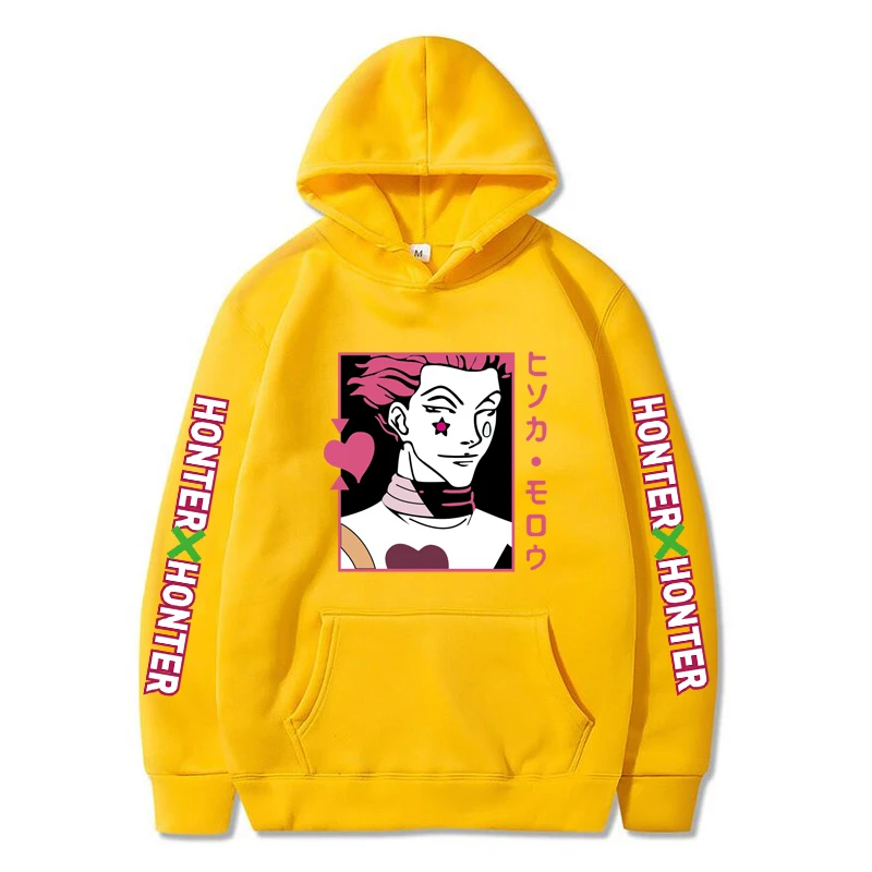 

2021 New Kawaii Hunter X Hunter Hoodie Sweatshirt Killua Zoldyck Anime Manga Loose Hooded Sweater Youth Pullover Clothes