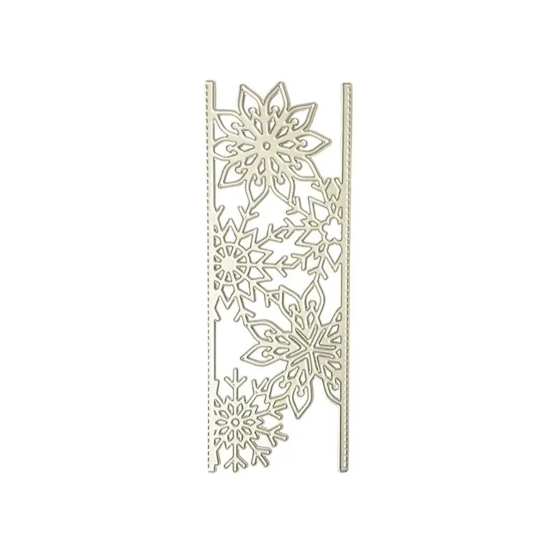 Полые Снежинка металлический Трафаретный вырубной штамп Скрапбукинг Сделай Сам