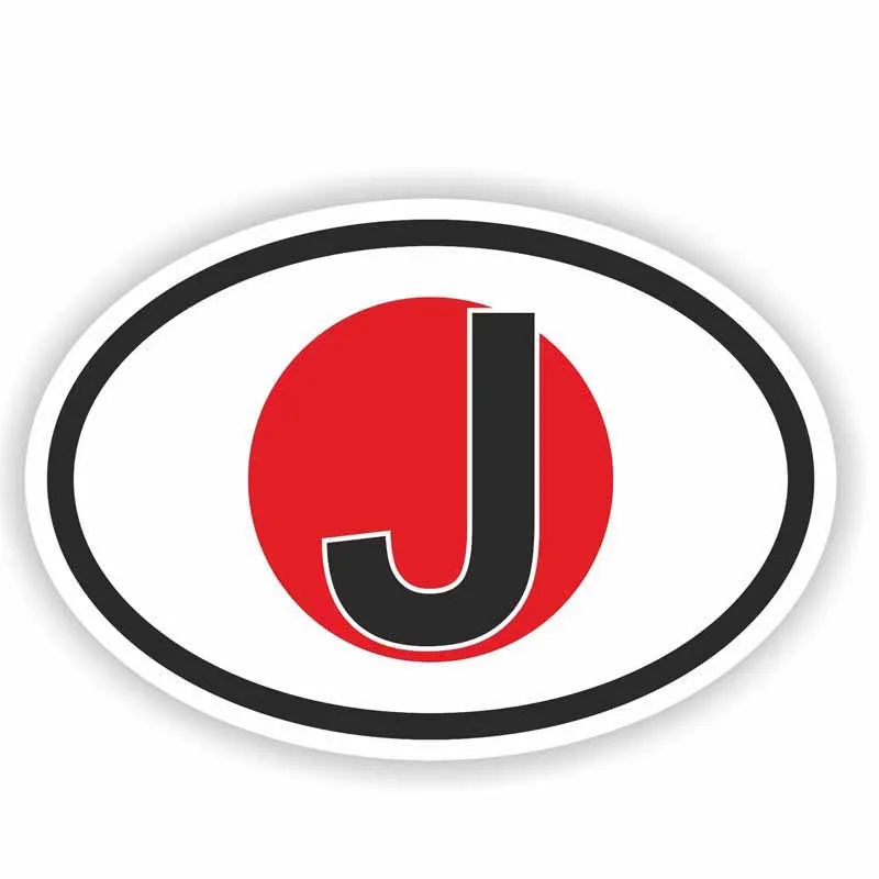 11 9 см * 8 личность Япония аксессуары код страны Автомобильная наклейка
