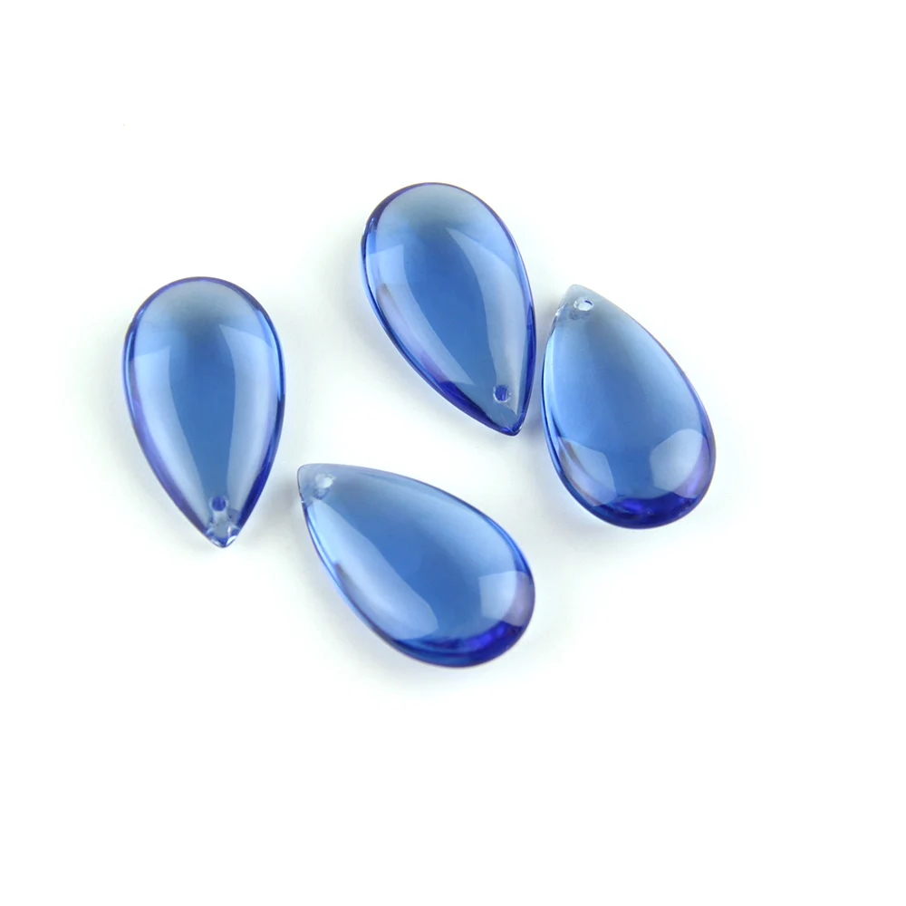

38mm/50mm Lt.blue Water Drop Prisms For Lighting Crystal Chandelier Suncatcher Ornament Lighting Lamp Hanging Decoration