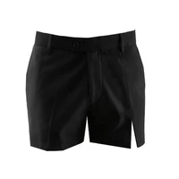 mens super short slit shorts summer new european and american style youth fashion urban trend slim design suit shorts