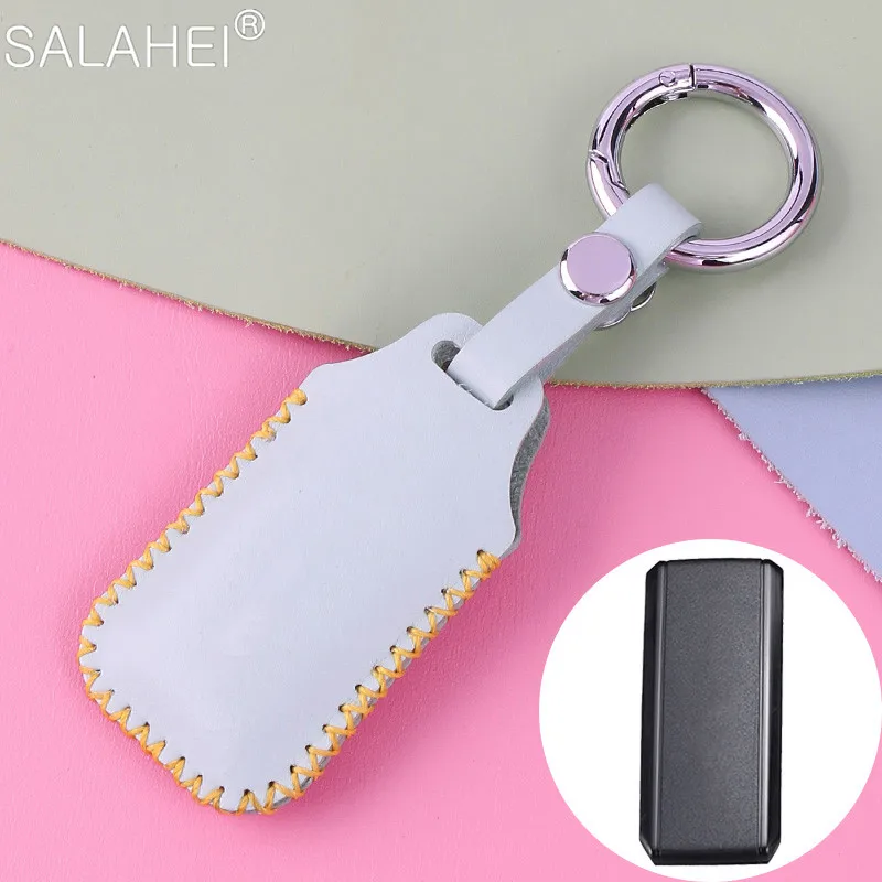 

Leather Smart Car Key Case Cover Bag For Volvo New S90 V90 XC90 CX60 For Car Auto Accessories Keychain Alarm Car Remote Control