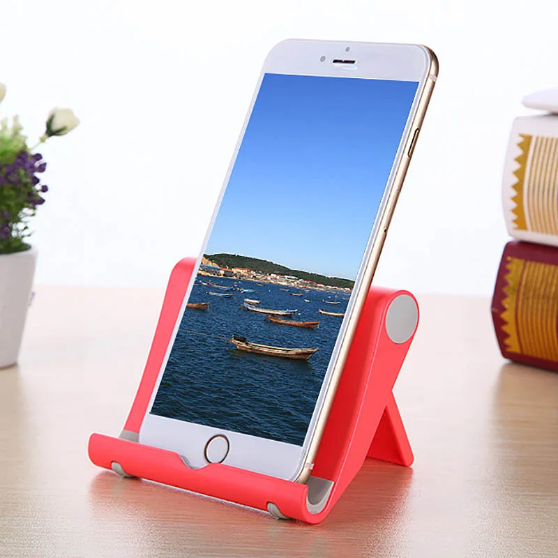 Универсальный однотонный Настольный складной регулируемый держатель для стойки