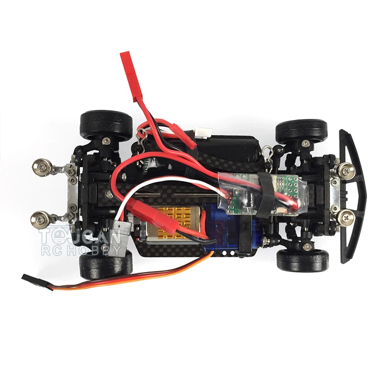 Модель гоночного автомобиля FTRC 1/28 MINID Drift RC серводвигатель батарея ESC для DIY 4*4 TOYOTA