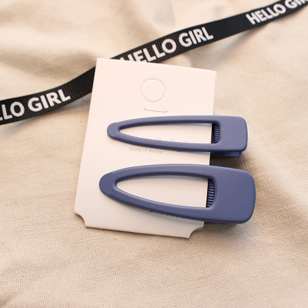 2 шт./компл. нарисованной длинноволосой девочкой клип цветные Корея на каждый