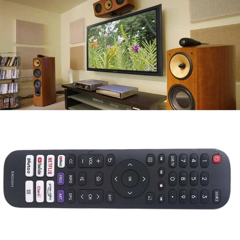 EN2I30H Replaced Remote Compatible with Hisense TV 43H6G 43H77G 43V6G 43A60G 43A60H 5H6G