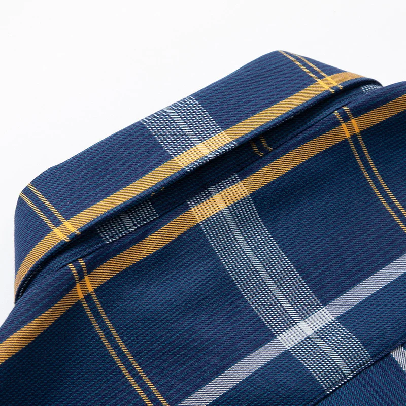 Рубашка мужская хлопковая с длинным рукавом Повседневная блуза из ткани Оксфорд