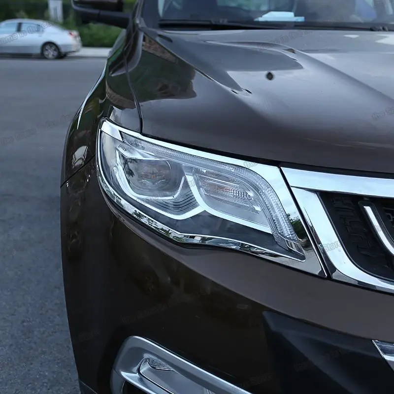Рама автомобильной фары Lsrtw2017 Abs для Geely Boyue Atlas Emgrand 2016 2017 2018 2019 2020 аксессуары