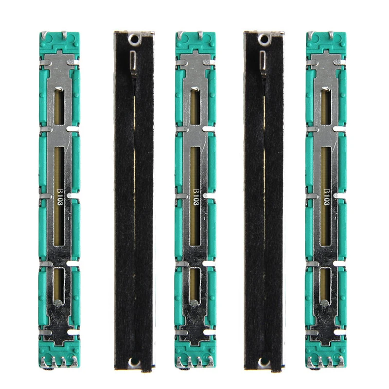 5 Pcs 75 MM Double B10K Original B10KX2 Behringer Pot Mixer Fader | Бытовая техника