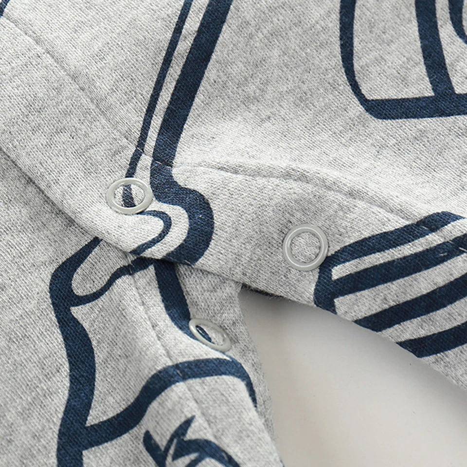 Летние детские комбинезоны для маленьких мальчиков и девочек с длинным рукавом