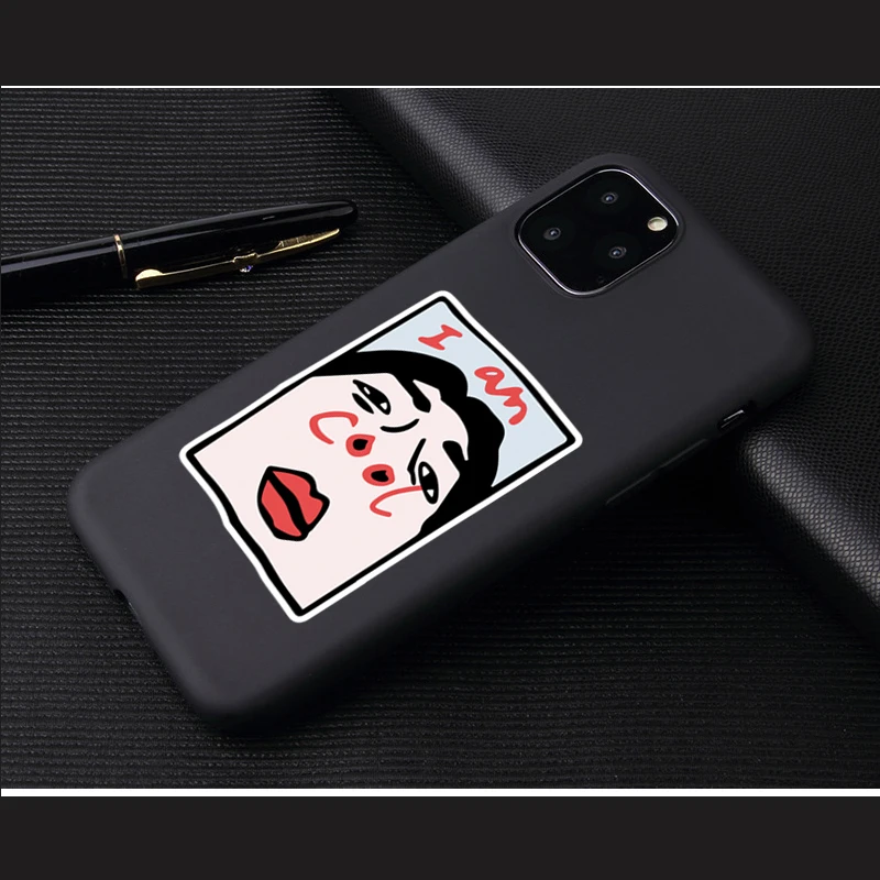 Чехол для телефона с изображением космонавта Луны, космонавта для iphone 7, 8, X, чехол для iphone 6, 7 plus, XR, XS, 11Pro, Max, планета, звезда, матовый мягкий чехол - Цвет: 01