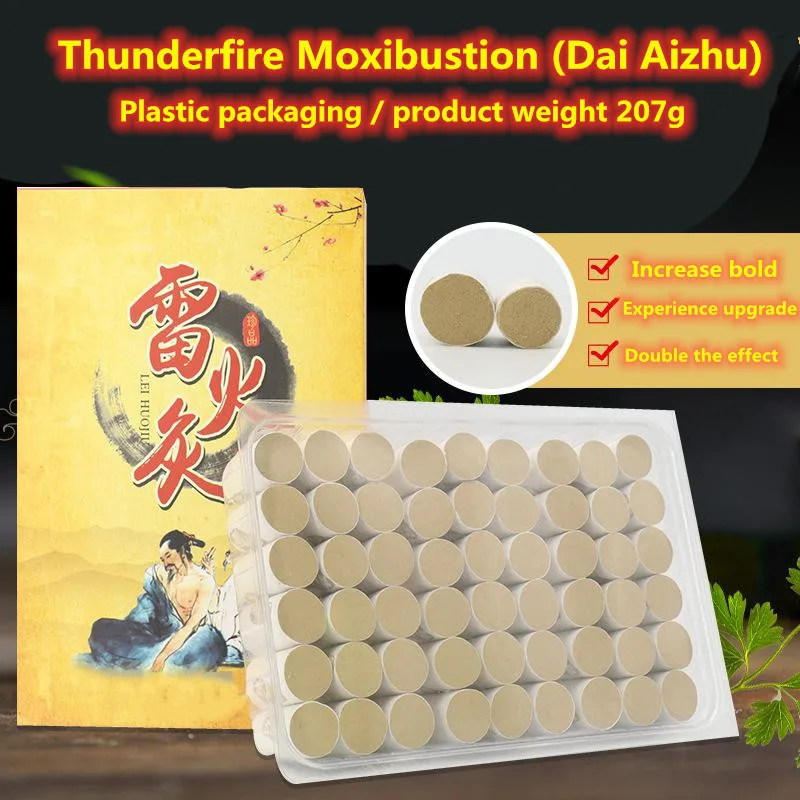 Moxa grass Chenqi moxa velvet baoai Толстая stick moxibustion 54 wild |