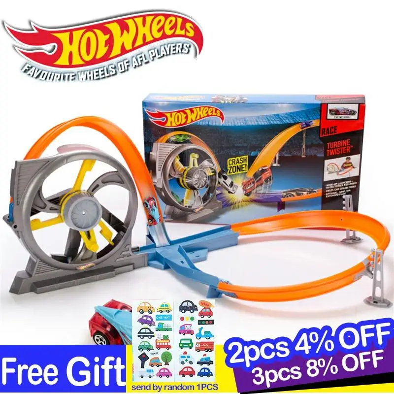 

Игрушечные автомобили Hotwheels на круговую дорожку, детские игрушки, пластиковые металлические мини-автомобили Hotwheels, машины для детей, обучаю...