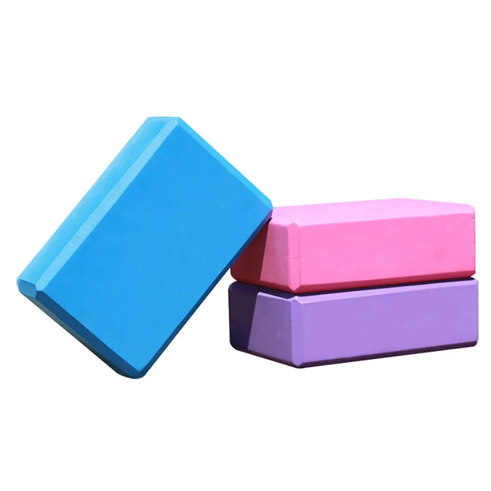

Yoga Block Stretching Aid EVA Brick Gym Pilates Workout Fitness Exercise Tool
