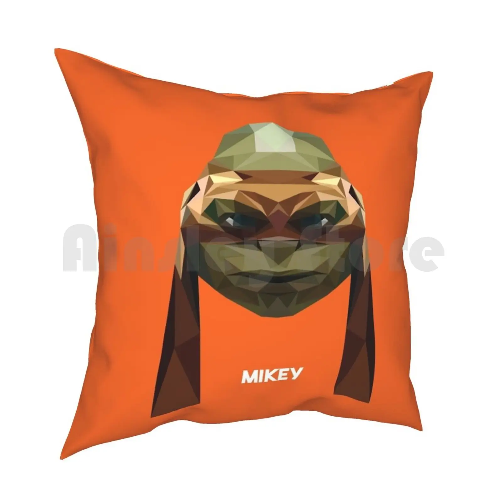 Подушка Michaelangelo в виде черепахи домашняя мягкая декоративная подушка с принтом