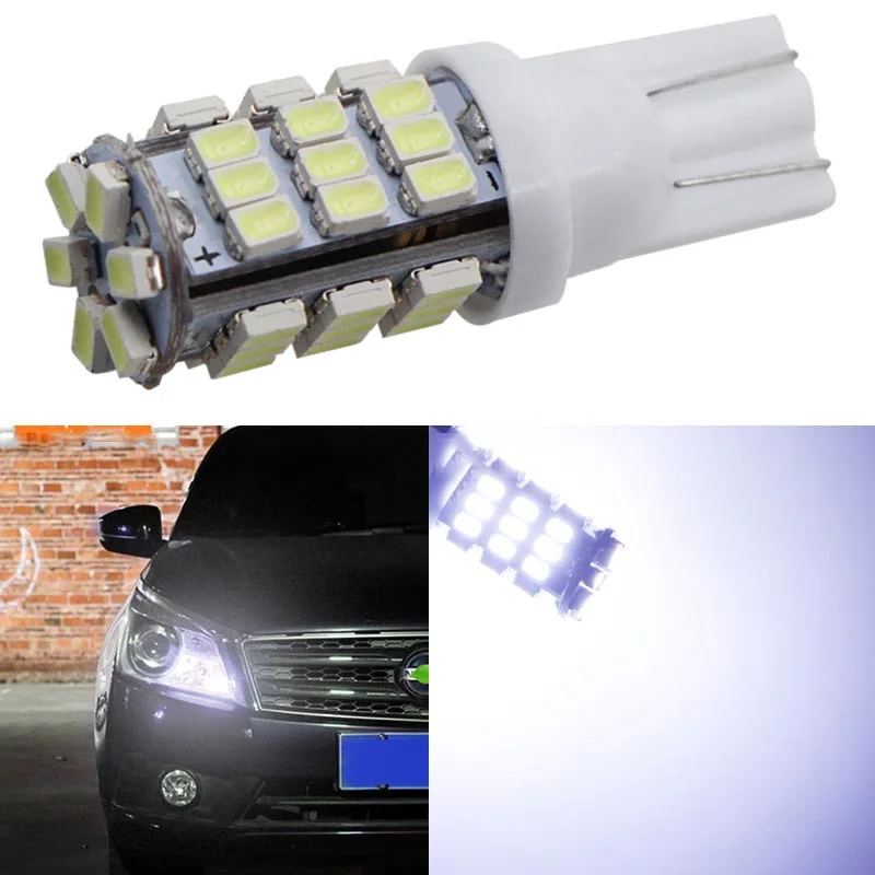 100 шт. автомобиль Ширина светильник светодиодный T10 3020 1206 42SMD чтение светильник номерного знака светильник автомобильный светильник лампочка Габаритные огни