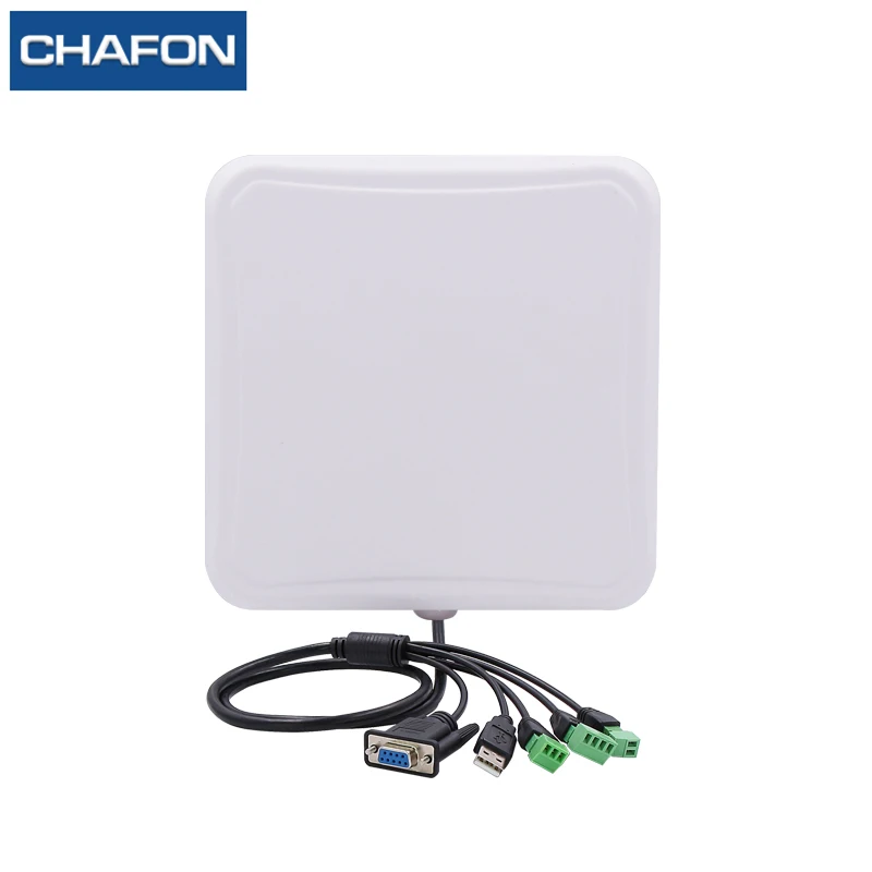 CHAFON 7 м небольшой интегрированный считыватель uhf rfid USB RS232 WG26 реле IP66 Встроенная 6dbi Антенна SDK для управления парковкой автомобиля