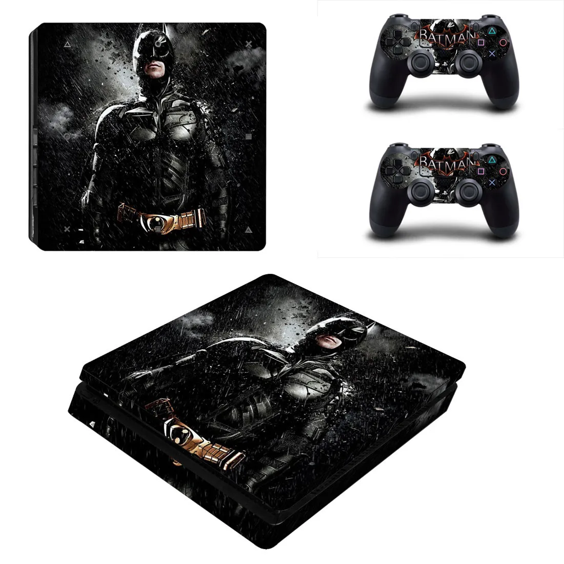 Бэтмен PS4 тонкая кожа Наклейка Обложка винил для Playstation 4 DuslShock 4 консоль и контроллер PS4 тонкая кожа Наклейка