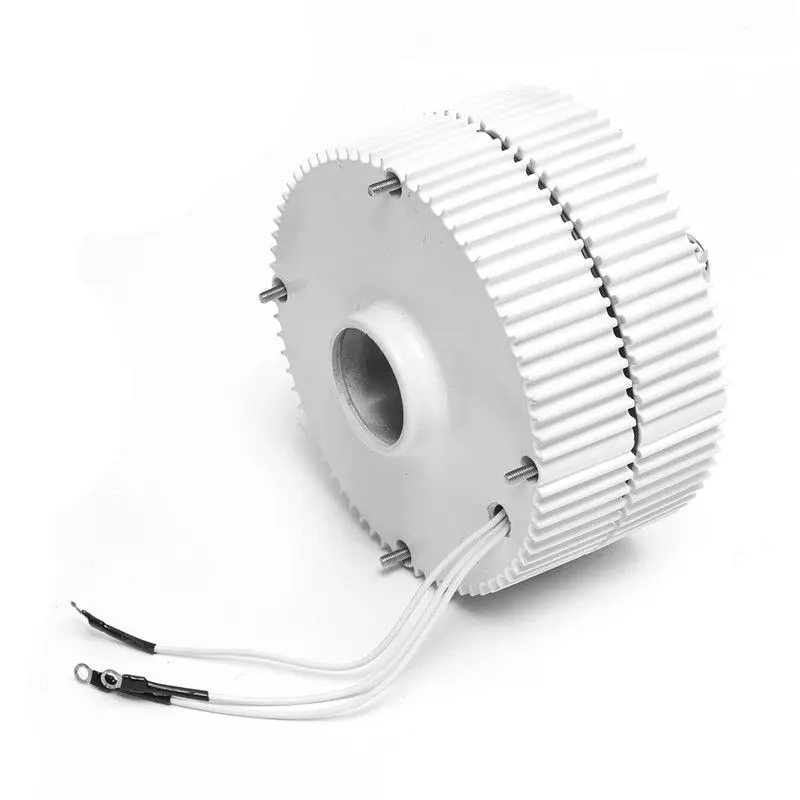 300 Вт 400 генераторы с постоянным магнитом 3 фазы AC синхронные DIY маленькие 12В 24В 48В