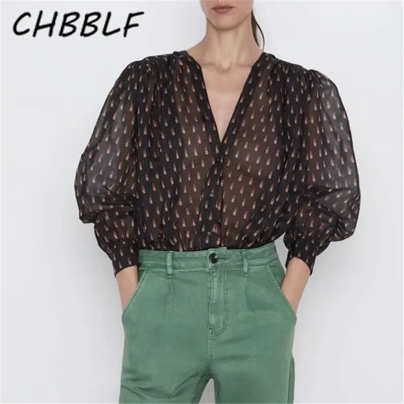 Новое Европейское сексуальное боди с v образным вырезом и принтом помады