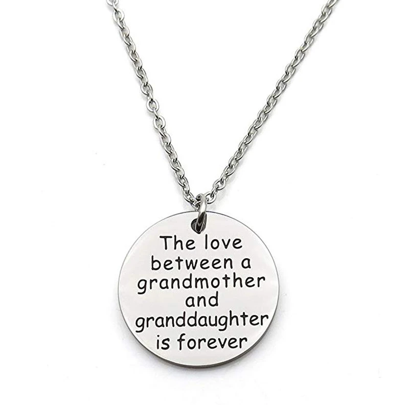 Подарки для мамы и дочери любовь между бабушкой дедушкой навсегда ожерелье