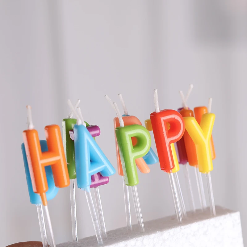 

happy english alphabet candy creative