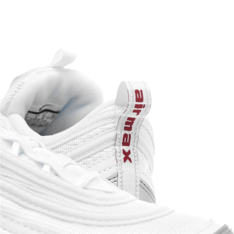 Nike Air Max 97 QS “Liquid Silver” мужские кроссовки для бега Серебристые спортивные кроссовки с воздушной подушкой At5458-001-002-100
