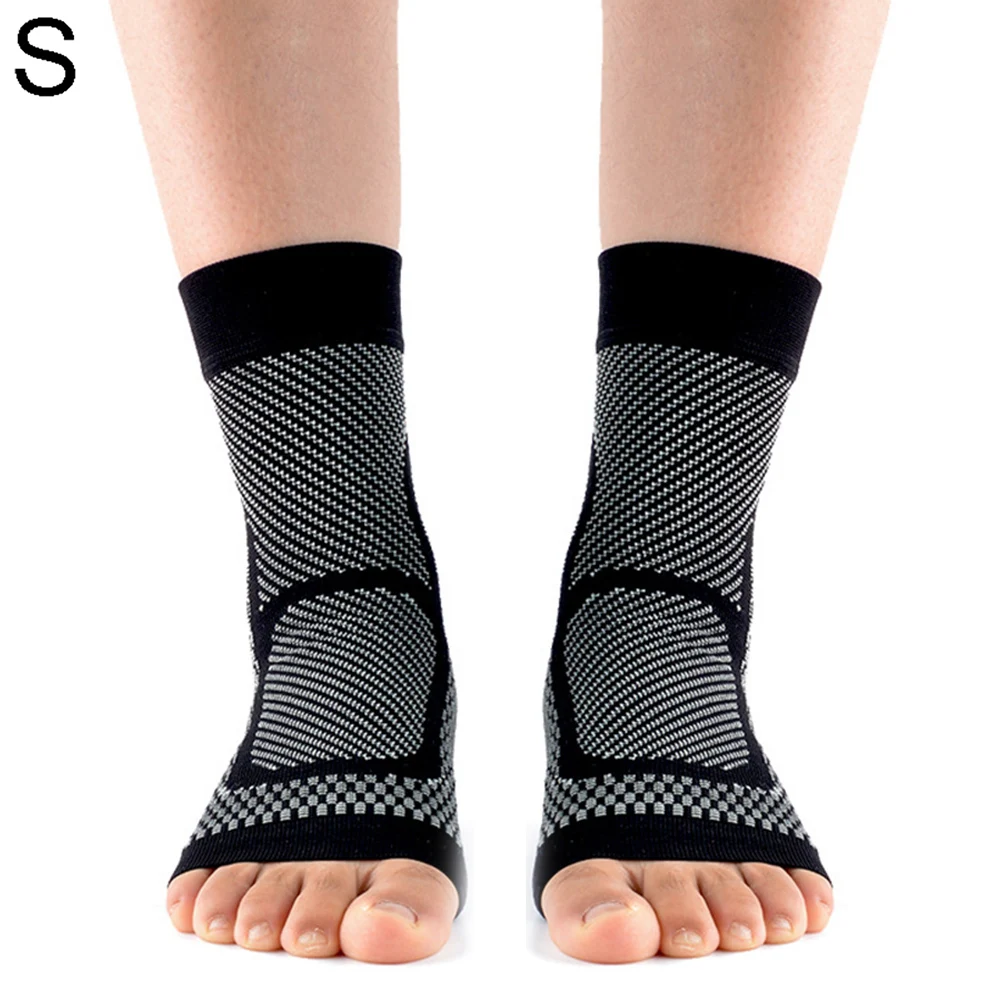 Фиксатор голеностопа, эластичный Фиксатор голеностопа, компрессионный фиксатор голеностопа для снятия растяжения и облегчения боли в пятк...