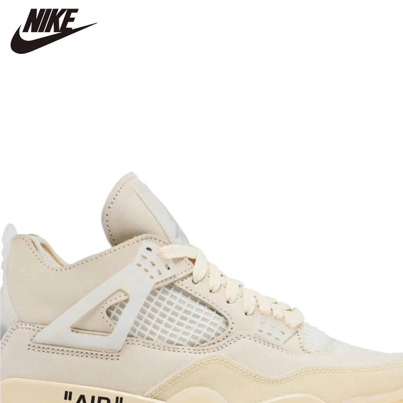 

Jumpman AJ4 Off white x sch AJ 4 Retro MEN Women Basketball Shoes Guava Ice Black Veil Popular Mode Comfortable Sports sneakers