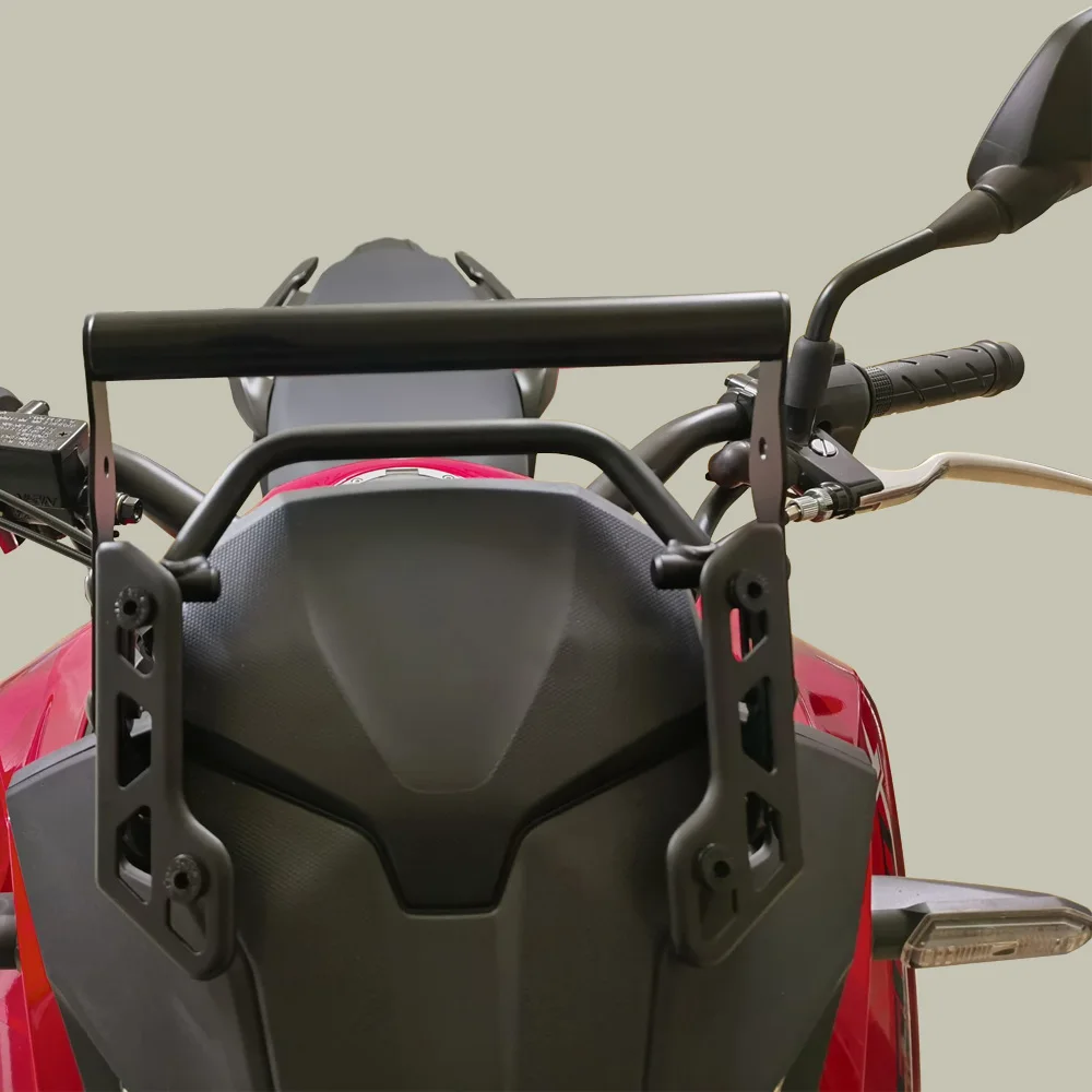 

for Honda CB500X CB 500X 2016 2017 2018 2019 Carbon Fiber Motorcycle GPS/Smartphone Navigation GPS Plate Holder Adapt Holder