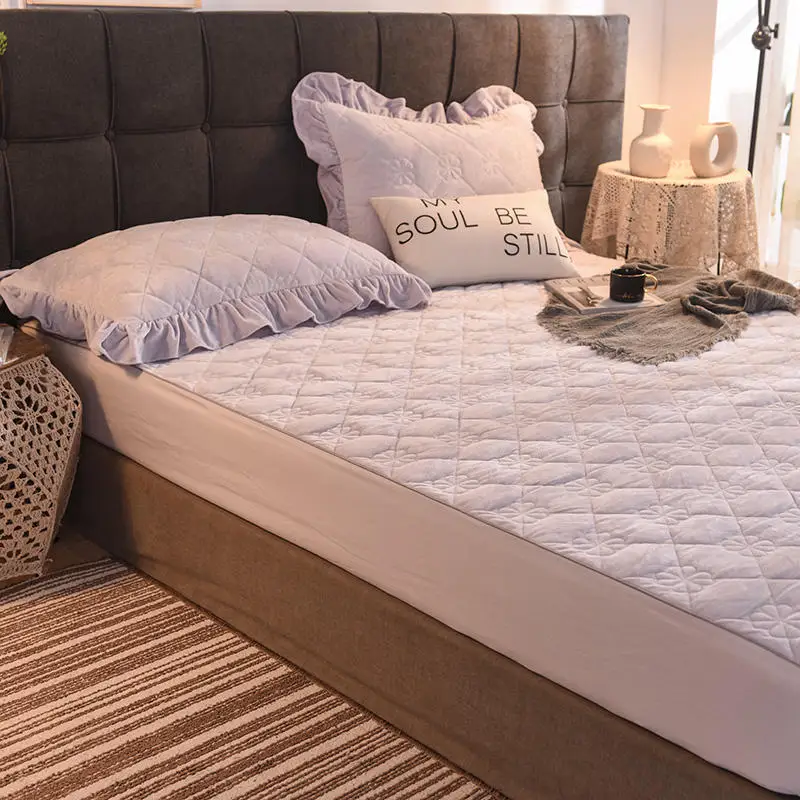 Новинка 2019 утолщенное бархатное покрывало для стеганой кровати с кристаллами