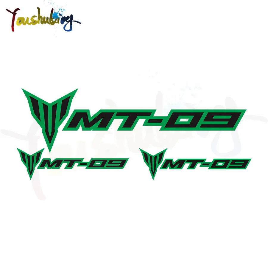 MT 09 мотоциклетные колеса шлем с обтекателем бак украшения наклейки для