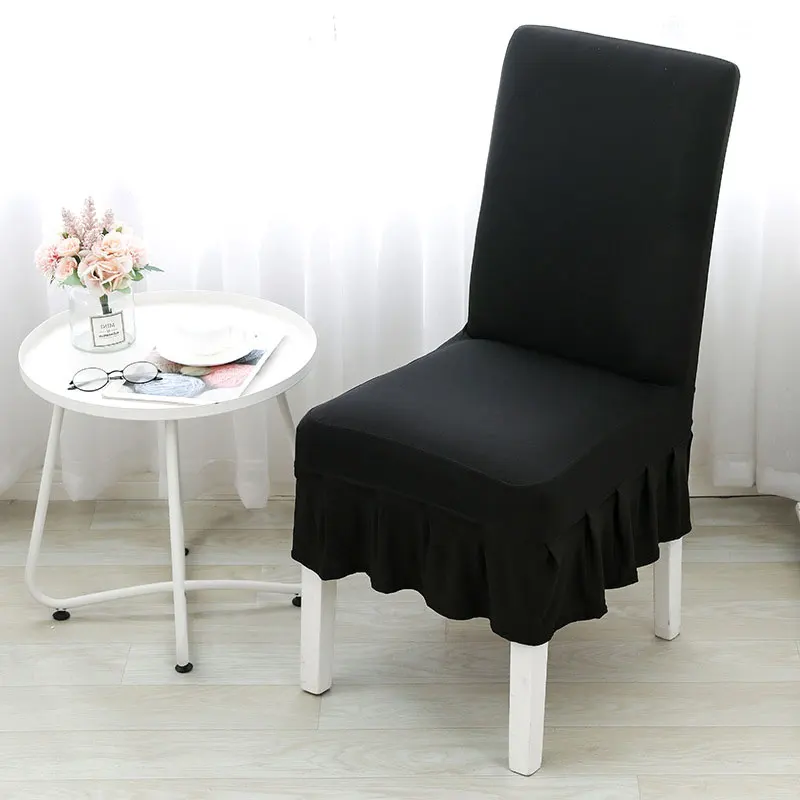

Solid Color Chair Covers Creative Seat Cover For Chair Fashion Dust-Proof Chair Cushion Cover Multicolor Home Supplies