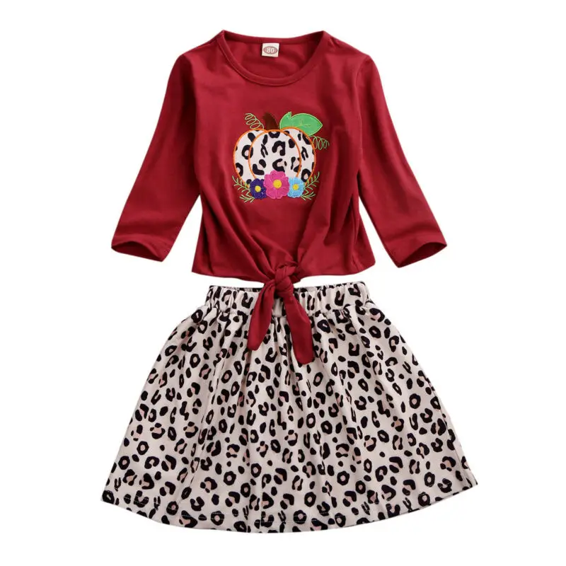 Новое поступление Детские леопардовые топы для новорожденных девочек платья с