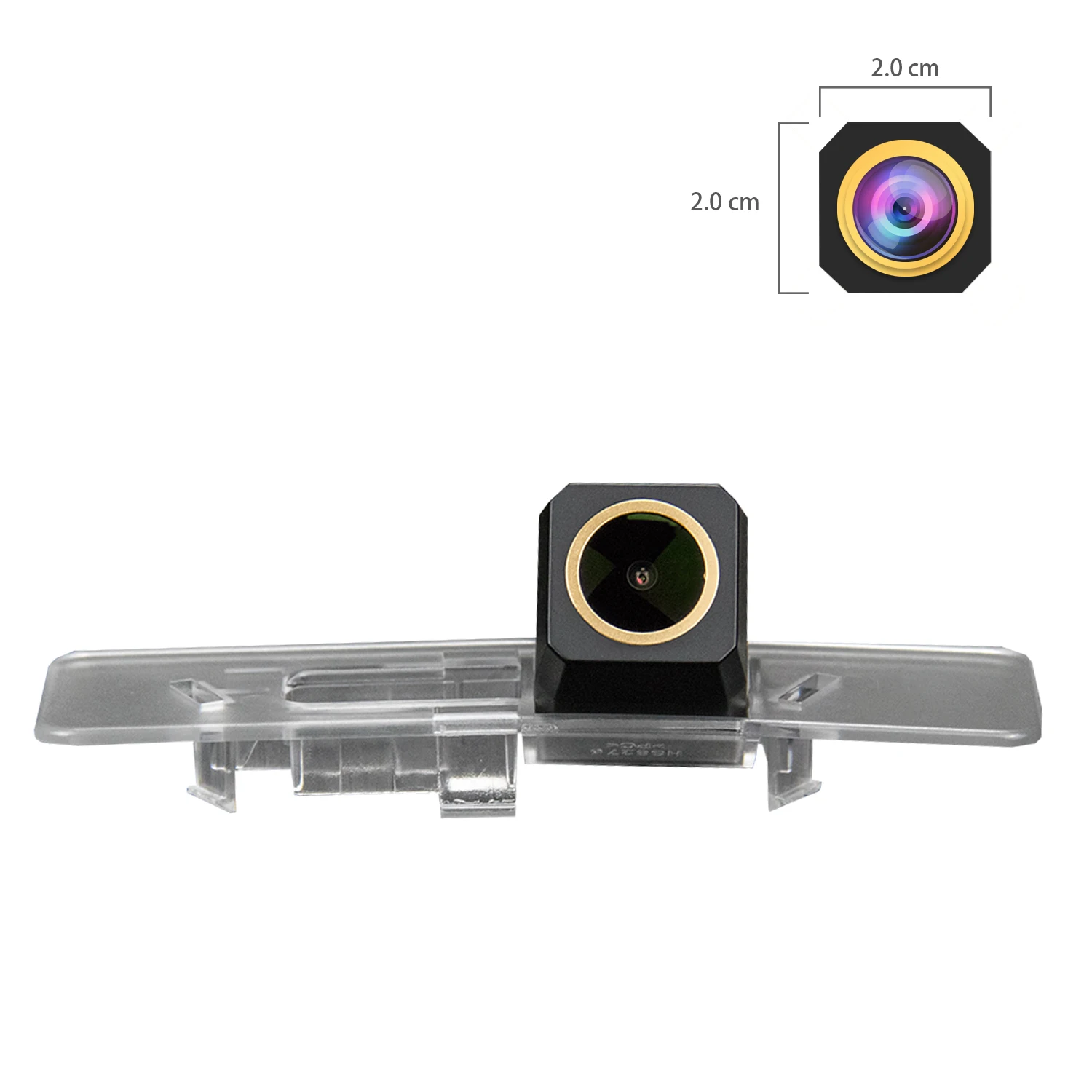 

Misayaee Golden HD Car Rear View Reverse Camera Plate Light for Nissan TIIDA 2011-2013