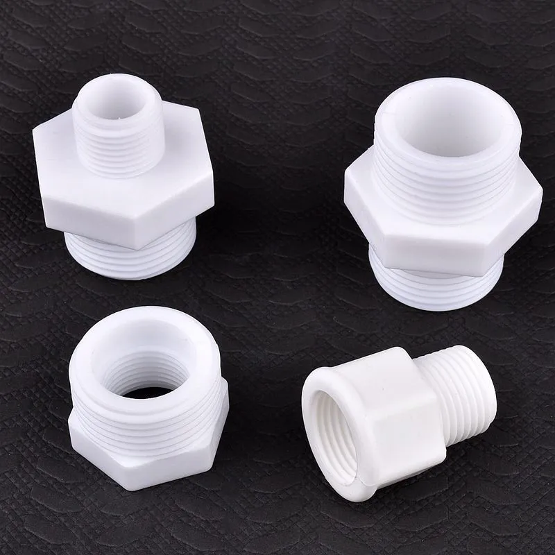 1-20 штук 1/2 дюйма 3/4 дюйма 1 дюйма мужской/женский резьбовой соединитель соединитель аквариума рыбных танков для полива сада водопроводной трубы.