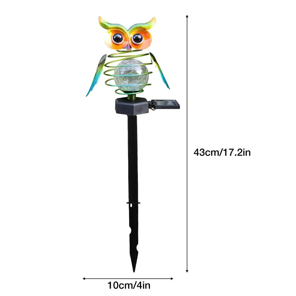 

HOT Solar Powered Garden Stake Light Decorative Owl Lawn LED Light Outdoor Gardening Night Light Garden Decoration Accessories