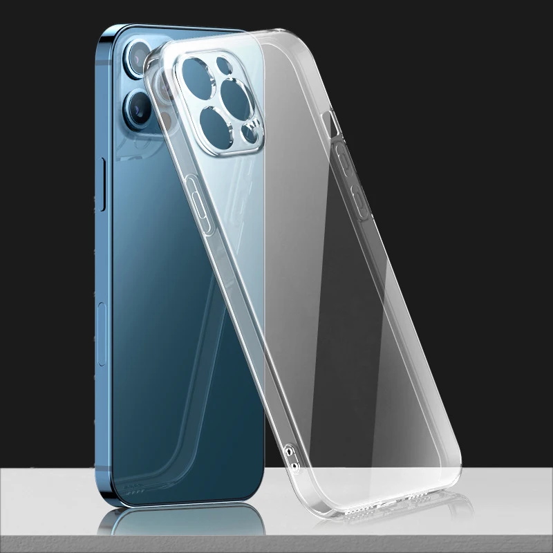 

100 Ultra Thin Clear Case For iPhone 11 12 13 Pro Max XS Max XR X Soft TPU Silicone For iPhone 6 6s 7 8 SE Back Cover Phone Case