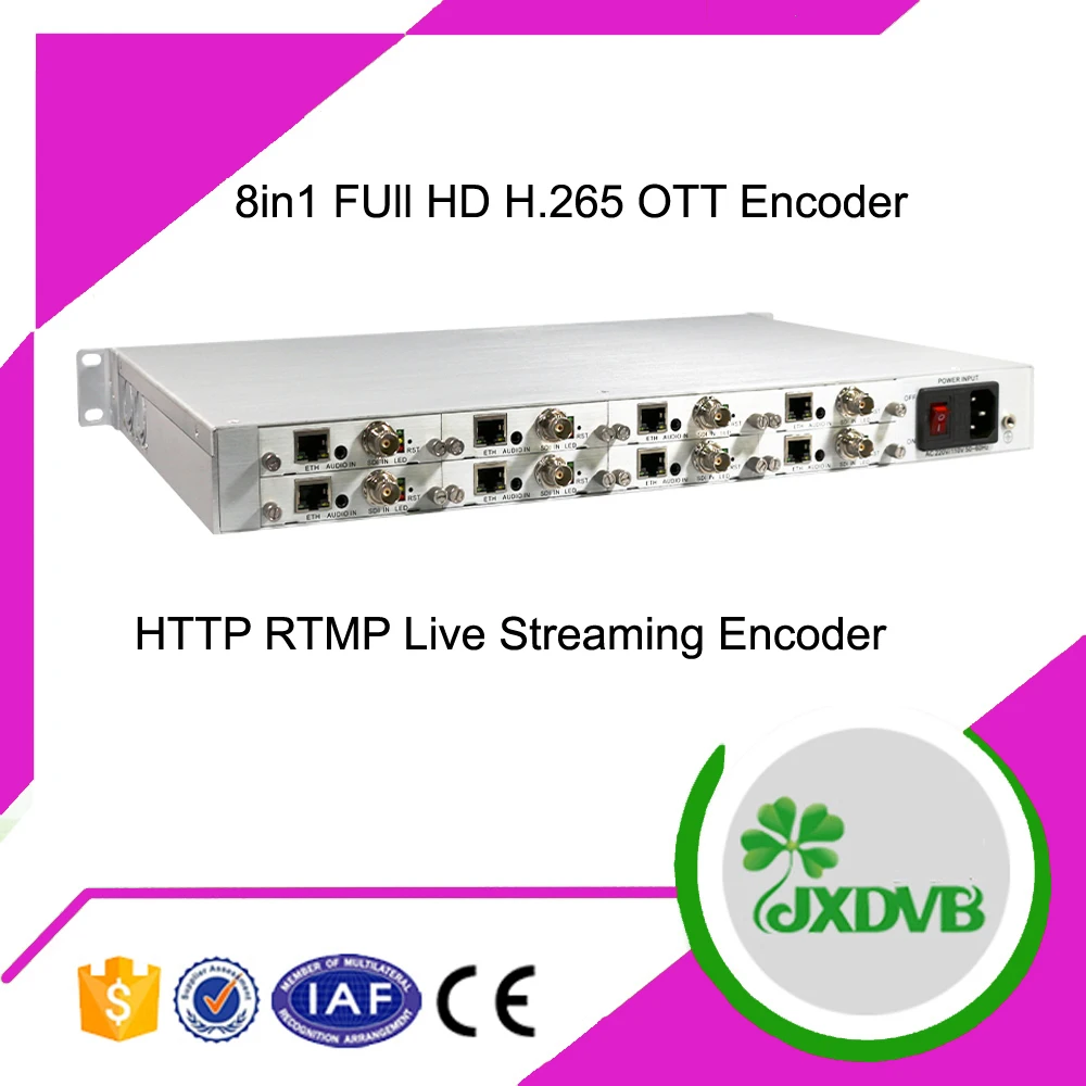 

8/16/32Channels IPTV RTMP Live Streaming Encoder