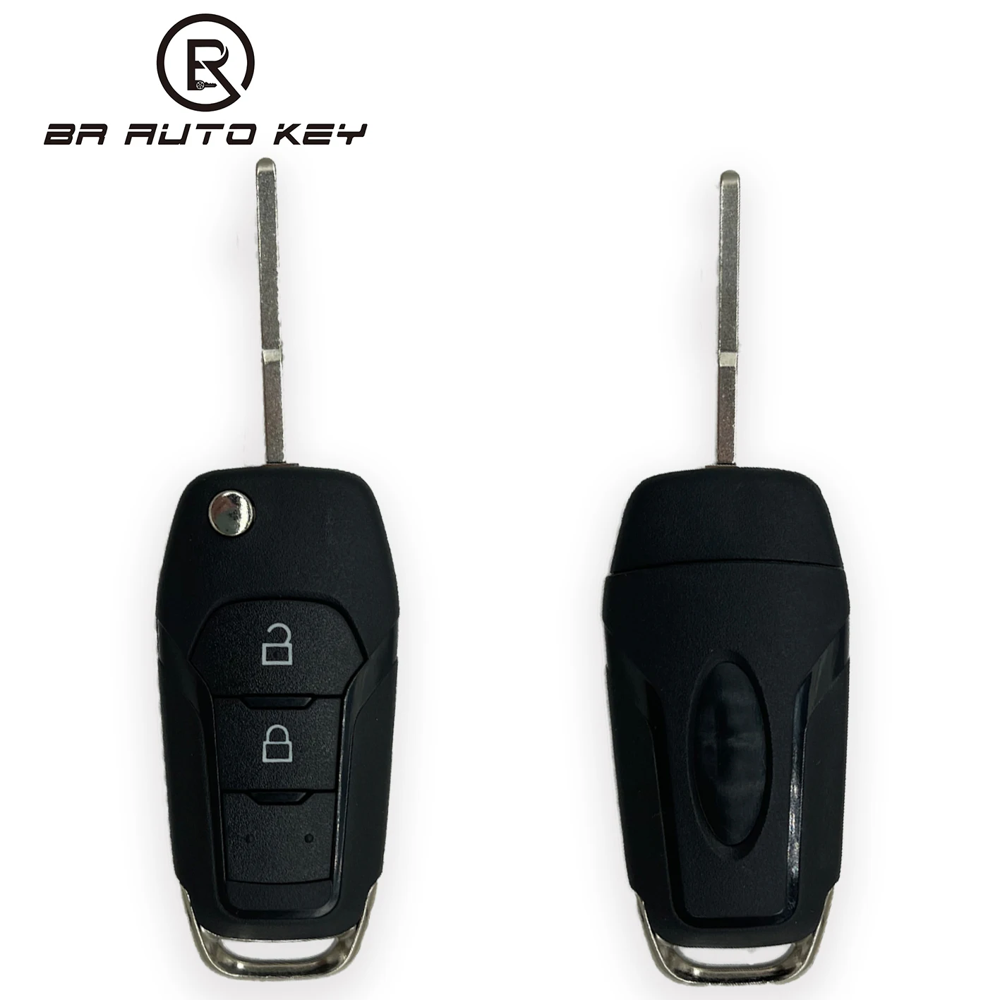 Флип ключ для автомобиля 2 кнопки Ford Ranger F150 2015 2016 2017 2018 433MHz ID49|Ключ от авто| |