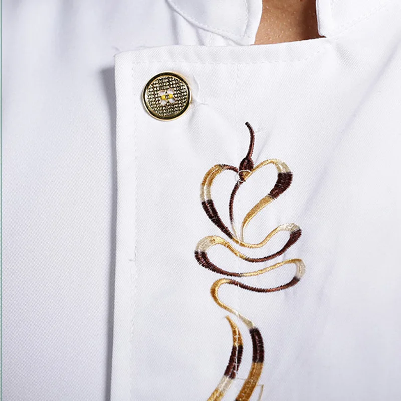 Рабочая одежда для официанта с длинным рукавом пальто отеля ресторана уборки